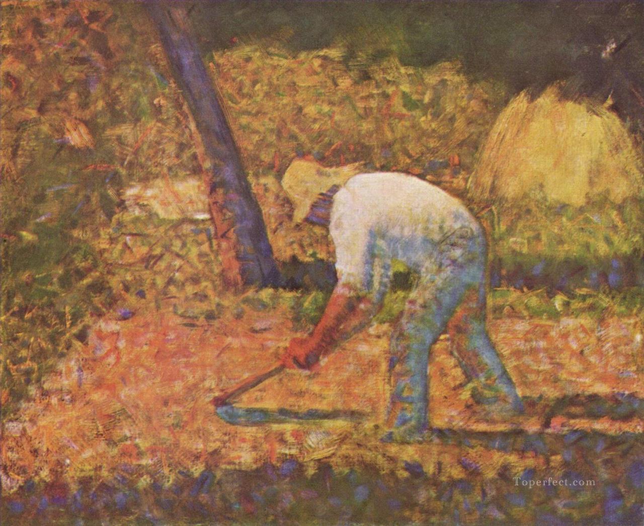 peasant with hoe 1882 Oil Paintings